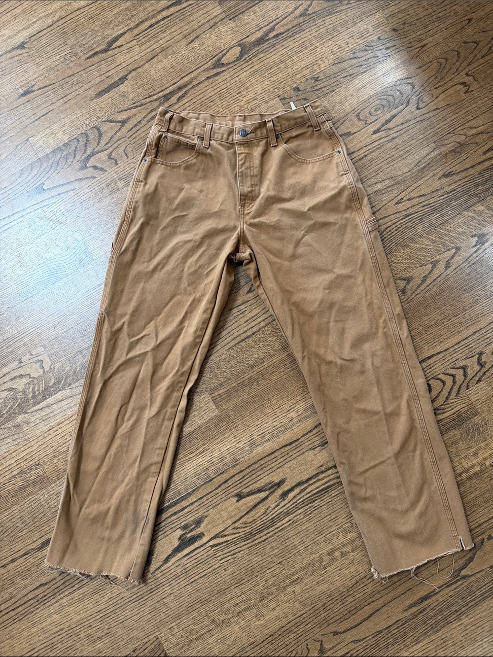 Dickies Men's Caramel Brown Work Chinos
